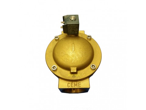 Water solenoid valve Ceme 2", NC, 230Vac