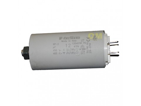 Capacitor 12,0 μF continuous operation