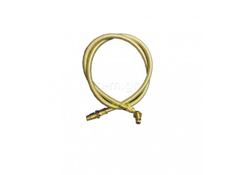 Braided flexible oil line KITURAMI 1/4'' - 1/4''