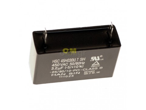 Burner capacitor NAVIEN/SATURN 3μF