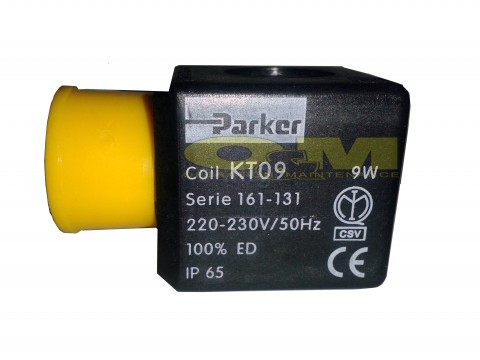 Oil solenoid valve coil PARKER 1/8''-1/2''