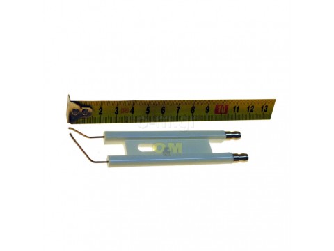 Double pole ignition electrode Brotje 25-80/6.35