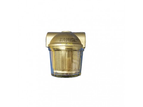 Oil filter Giuliani FAG 1/2'', transparent plastic bowl