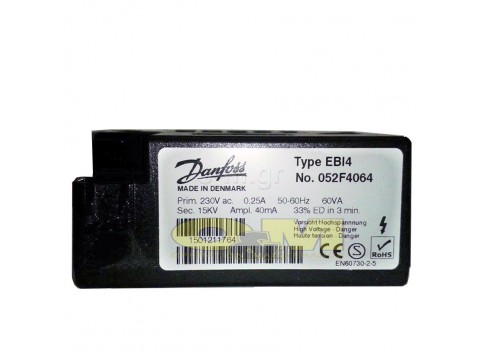 Μετασχηματιστής, DANFOSS, ΕΒΙ 052F4030