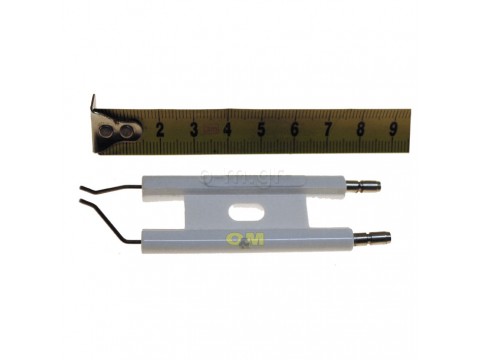 Double pole ignition electrode Thyssen TB2V c-d TB3/3V TU3V a-b