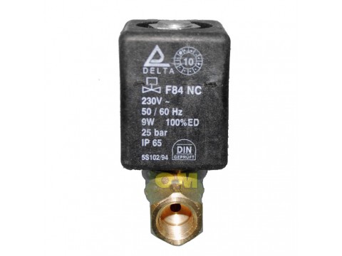 Oil solenoid valve DELTA 1/8'' F/F (plug)