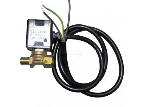 Oil solenoid valve DELTA 1/8'' F/M (cable)