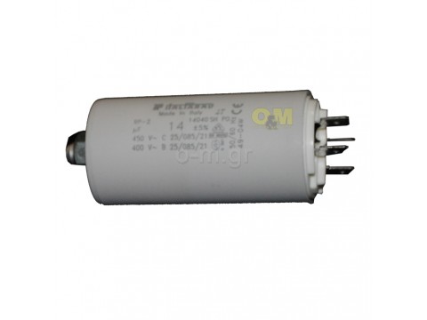 Capacitor 14,0 μF continuous operation