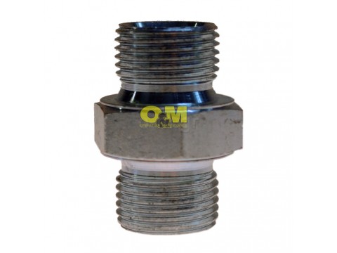 Iron conical male nipple 3/8''