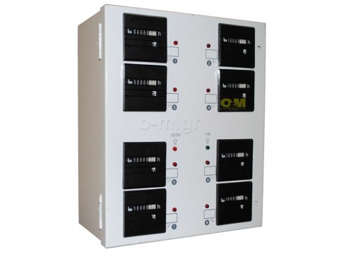 Electrical heating board with 8 relays