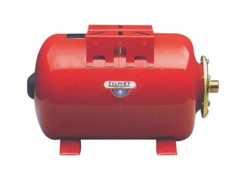 Expansion vessel ZILMET Ultra-PRO horizontal with exchangable membrane, 24lt