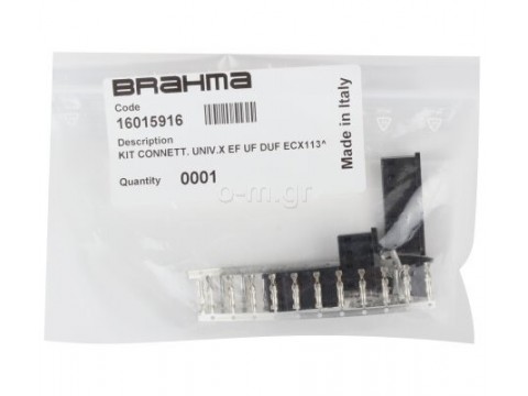 Kit connectors , BRAHMA for burner controls , Universal 