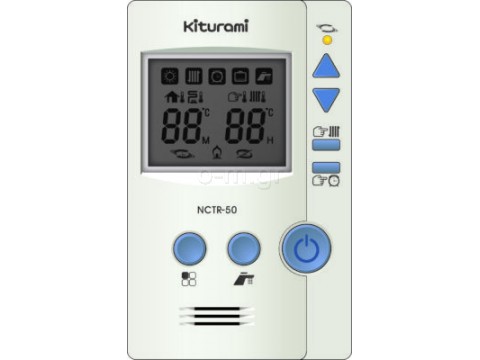 Θερμοστάτης χώρου, KITURAMI, NCTR-50N, για NTC και TURBO HIFIN