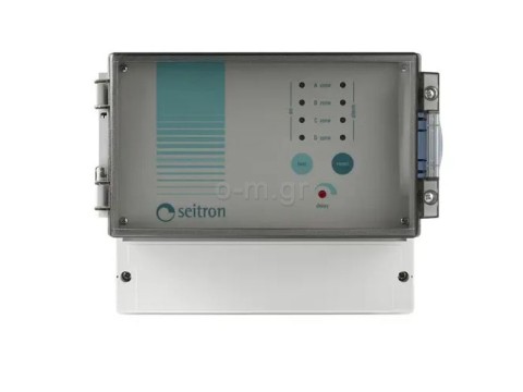 Πίνακας ανίχνευσης αερίων SEITRON, 4 εισόδων, 2 επαφών εξόδου IP 54