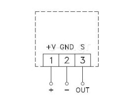 SEITRON LPG detector, without power supply or output contacts, IP 54