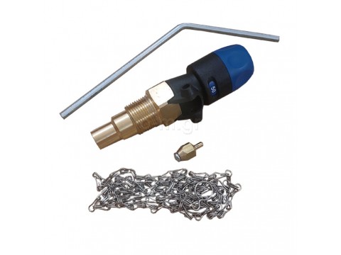 Draught regulator WATTS for solid fuel boilers, 3/4''