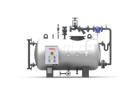 Atmospheric deaerator for steam boilers DEAR