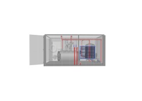 Containerized boiler room CT EXT