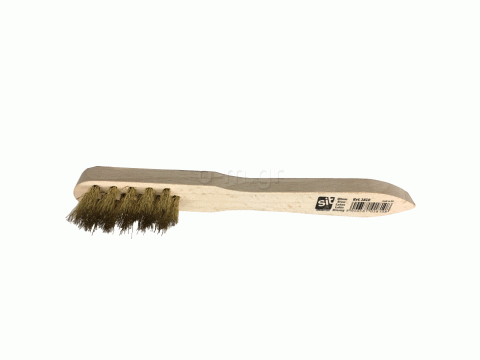 Wooden hand brush