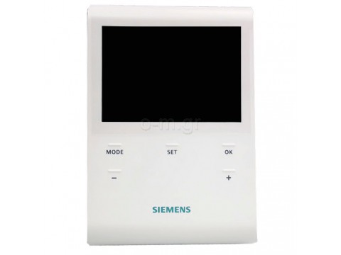 Room thermostat, electronic,  Siemens, RDE 100.1