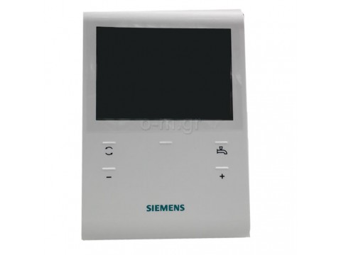 Θερμοστάτης χώρου, SIEMENS, ηλεκτρονικός, RDD 100.1 DHW