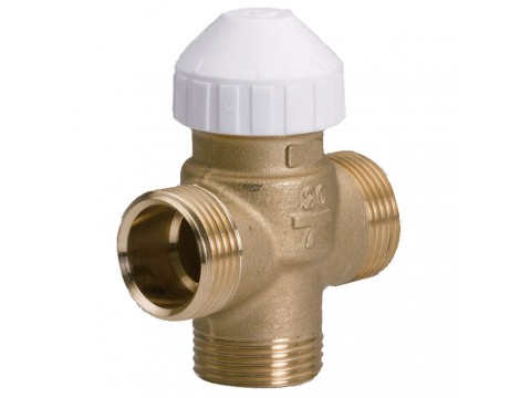 Ball valve 3 way, WATTS, 3/4"