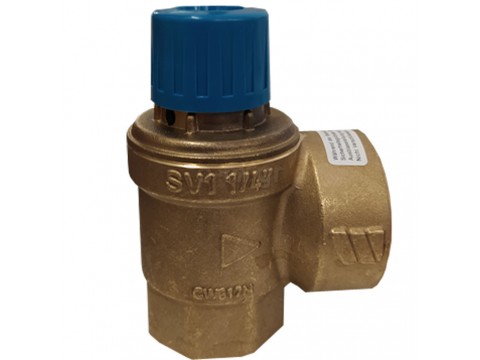 Pressure safety valve, WATTS, 1 1/4'' - 1 1/2'', 4bar