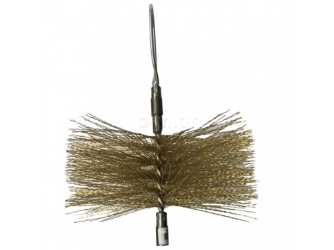 Metal chimney stack brush d220