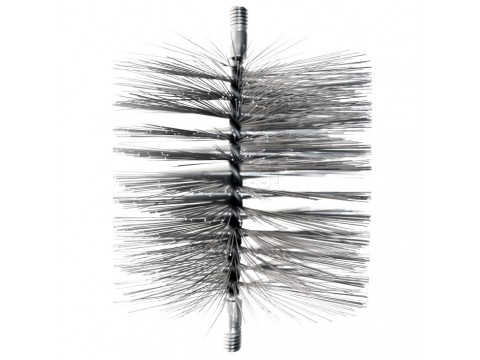 Metal chimney stack brush d210