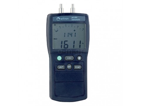 Portable pressure gauge, SEITRON, Pressotest 100, 0 to 130 mbar