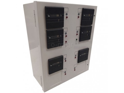 6 zone - circulator pumps heating control panel
