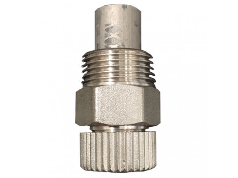 Anode cap with anode bar for cathodic protection valve 1/2''