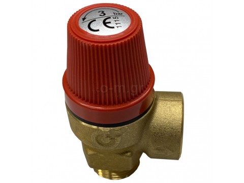 Safety valve, PROTHERM, 1/2'' - 1/2'', for RAY, 24KTV15 - 24BTV15