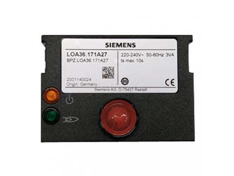 Oil burner control, SIEMENS, LOA 36.171A27