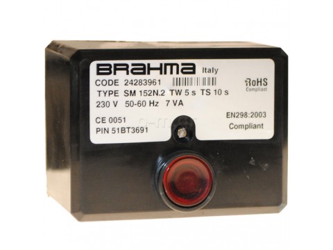 Αυτόματος καύσης αερίου, BRAHMA, SM 152N.2