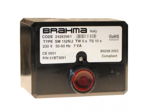 Gas burner control BRAHMA SM 152N.2