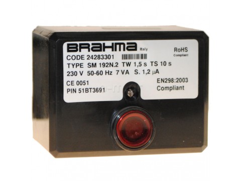 Gas burner control BRAHMA SM 192N.2