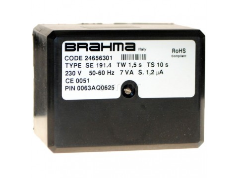 Gas burner control BRAHMA SE 191.4