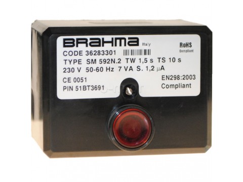 Αυτόματος καύσης αερίου, BRAHMA, SM 592N.2