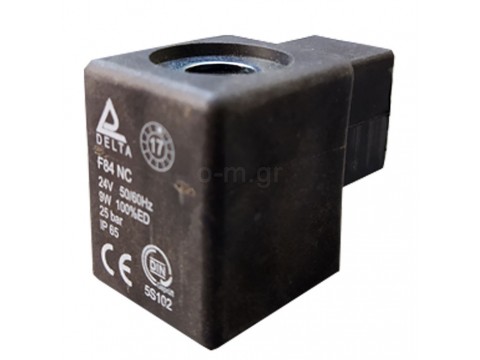 Oil pump coil for DELTA VM (plug), 24V