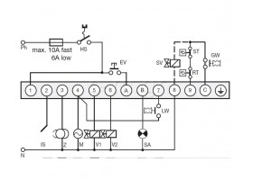 Gas burner control SATRONIC DMG 971 Mod. 03