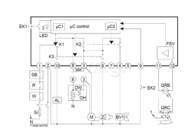 Αυτόματος καύσης πετρελαίου, SIEMENS, LMO 14.111 C2