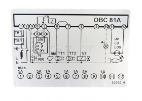 Αυτόματος καύσης πετρελαίου, DANFOSS,  OBC 81A.10